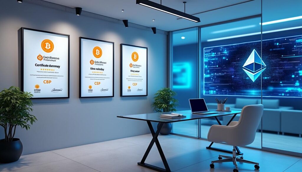 découvrez les principales certifications disponibles dans le domaine des cryptomonnaies. explorez les différentes options pour valider vos compétences et renforcer votre crédibilité dans cet univers numérique en pleine expansion.